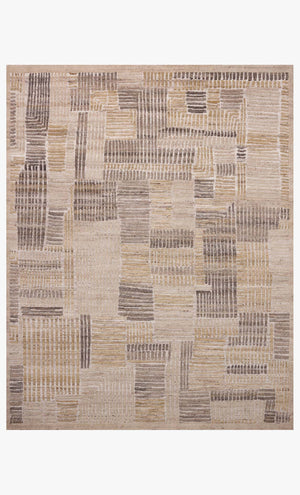 Loloi Nara NAR-06 Sand / Smoke area rug - image 1