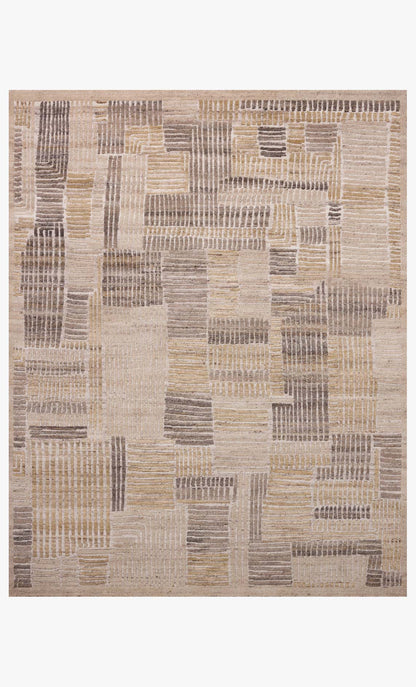 Loloi Nara NAR-06 Sand / Smoke area rug - image 1
