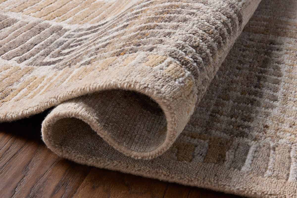 Loloi Nara NAR-06 Sand / Smoke area rug - image 3
