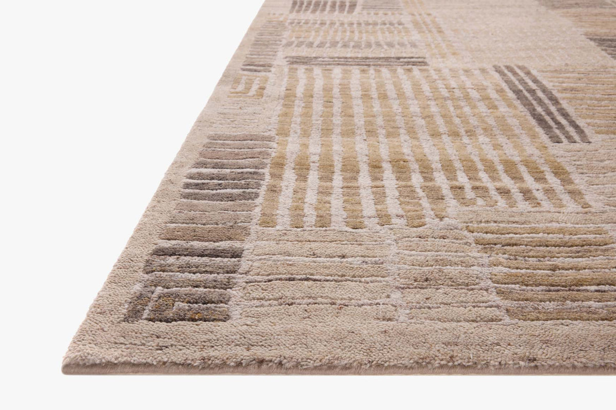 Loloi Nara NAR-06 Sand / Smoke area rug - image 2