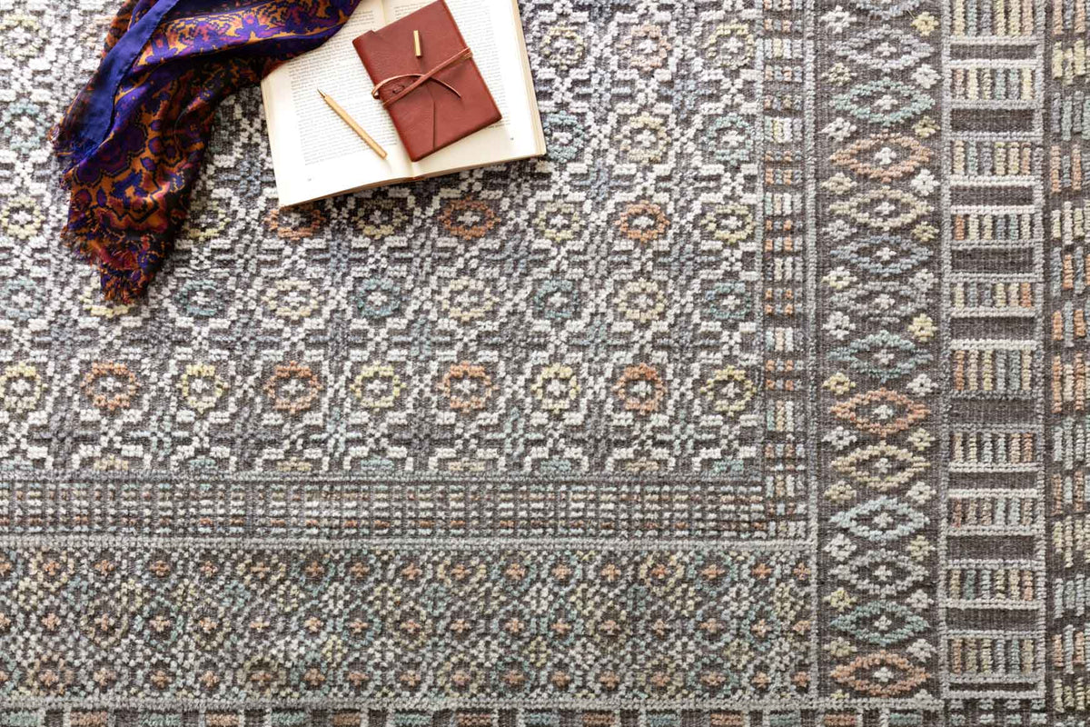 Loloi Nola NOL-03 Charcoal / Multi area rug - image 3
