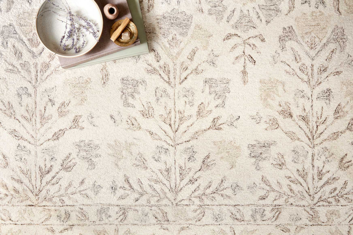 Loloi Norabel NOR-02 Ivory / Neutral area rug - image 2