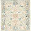 Loloi Norabel Collection Hooked Contemporary Area Rug NOR-01 - Ivory / Multi