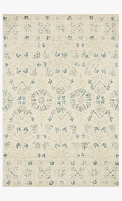 Loloi Norabel NOR-02 Ivory / Grey area rug - image 1