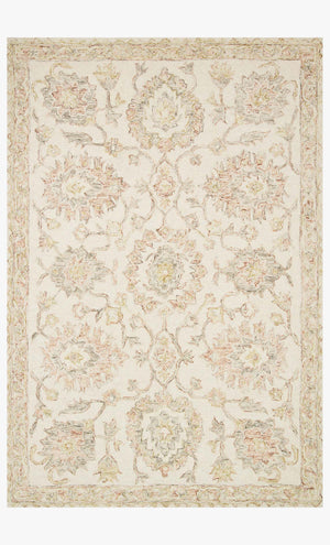 Loloi Norabel NOR-04 Ivory / Blush area rug - image 1