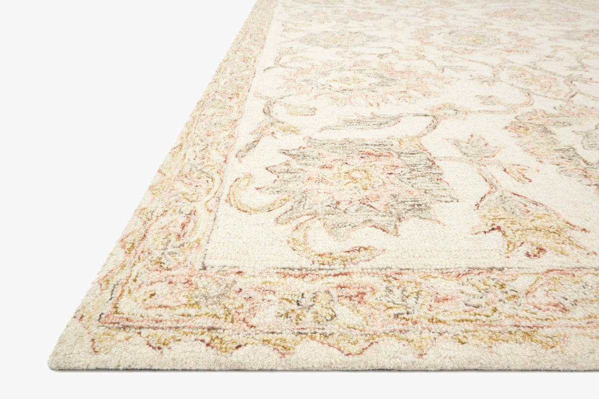 Loloi Norabel NOR-04 Ivory / Blush area rug - image 2