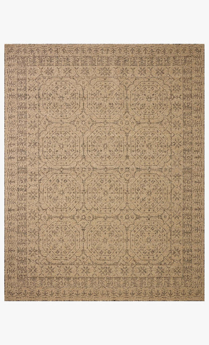 Loloi Novi NVI-01 Tan / Onyx area rug - image 1