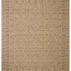Loloi Novi Collection Hand Woven Traditional Area Rug NVI-01 - Tan / Onyx