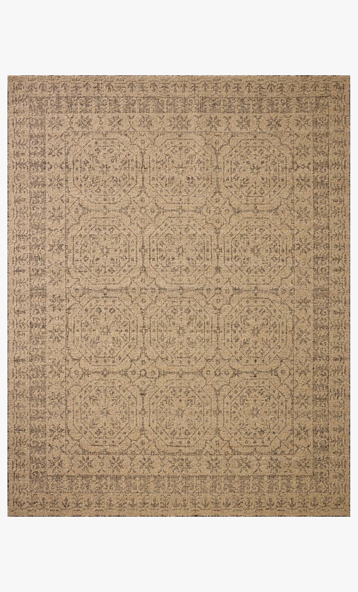 Loloi Novi NVI-01 Tan / Onyx area rug - image 1