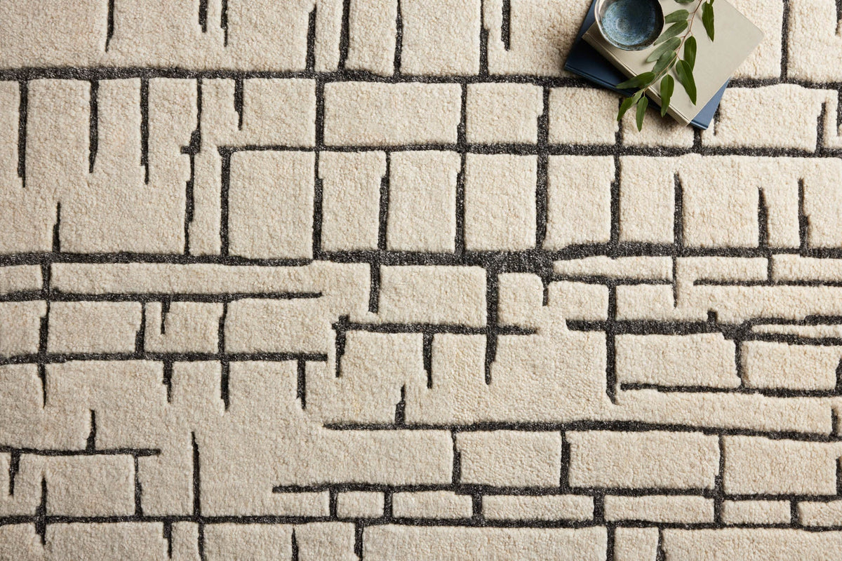 Loloi Octavia OTC-02 Ivory / Charcoal area rug - image 2
