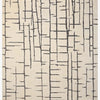 Loloi Octavia Collection Hand Knotted Contemporary Area Rug OTC-02 - Ivory / Charcoal