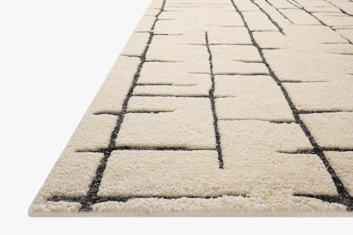 Loloi Octavia OTC-02 Ivory / Charcoal area rug - image 3