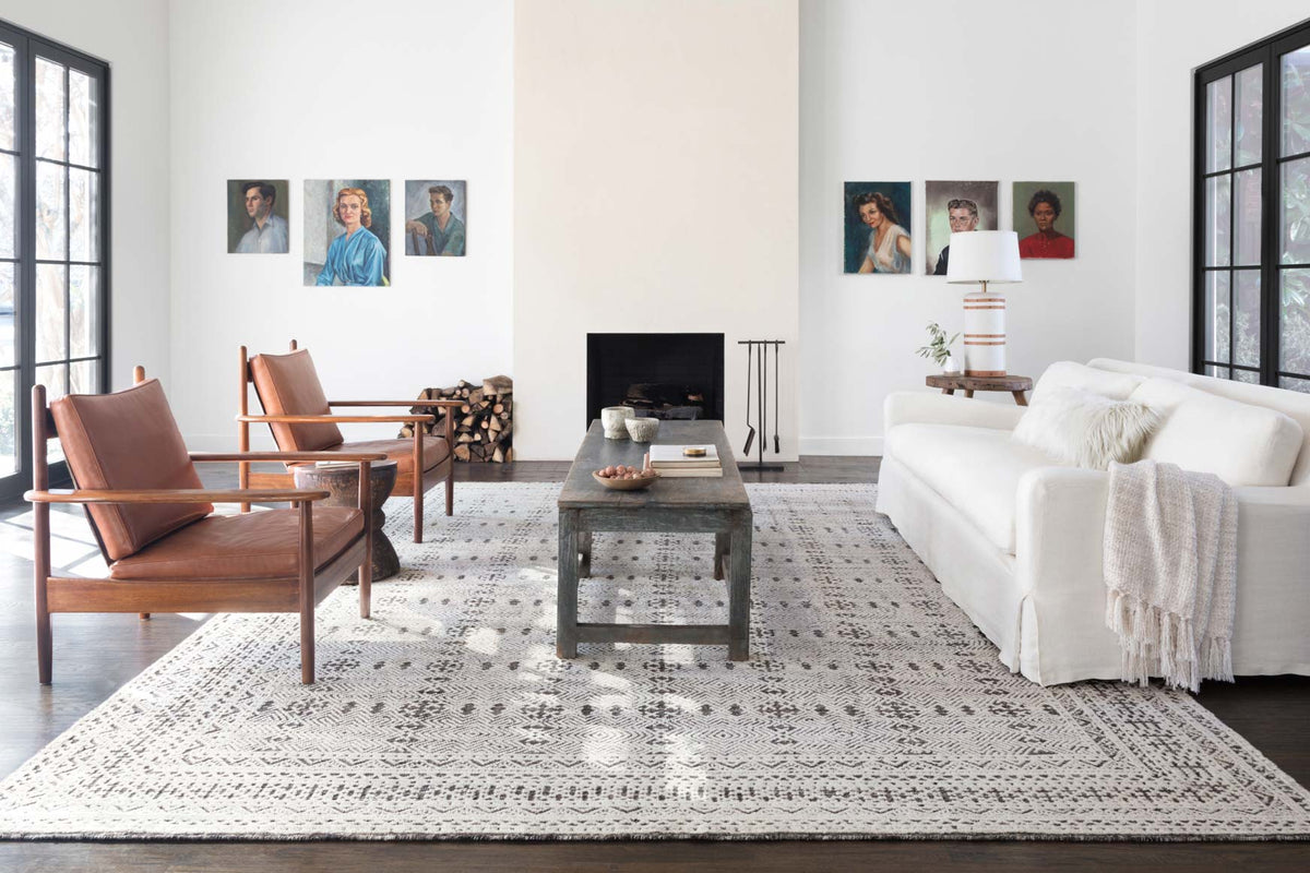 Loloi Origin OI-01 Grey / Ivory area rug - image 4