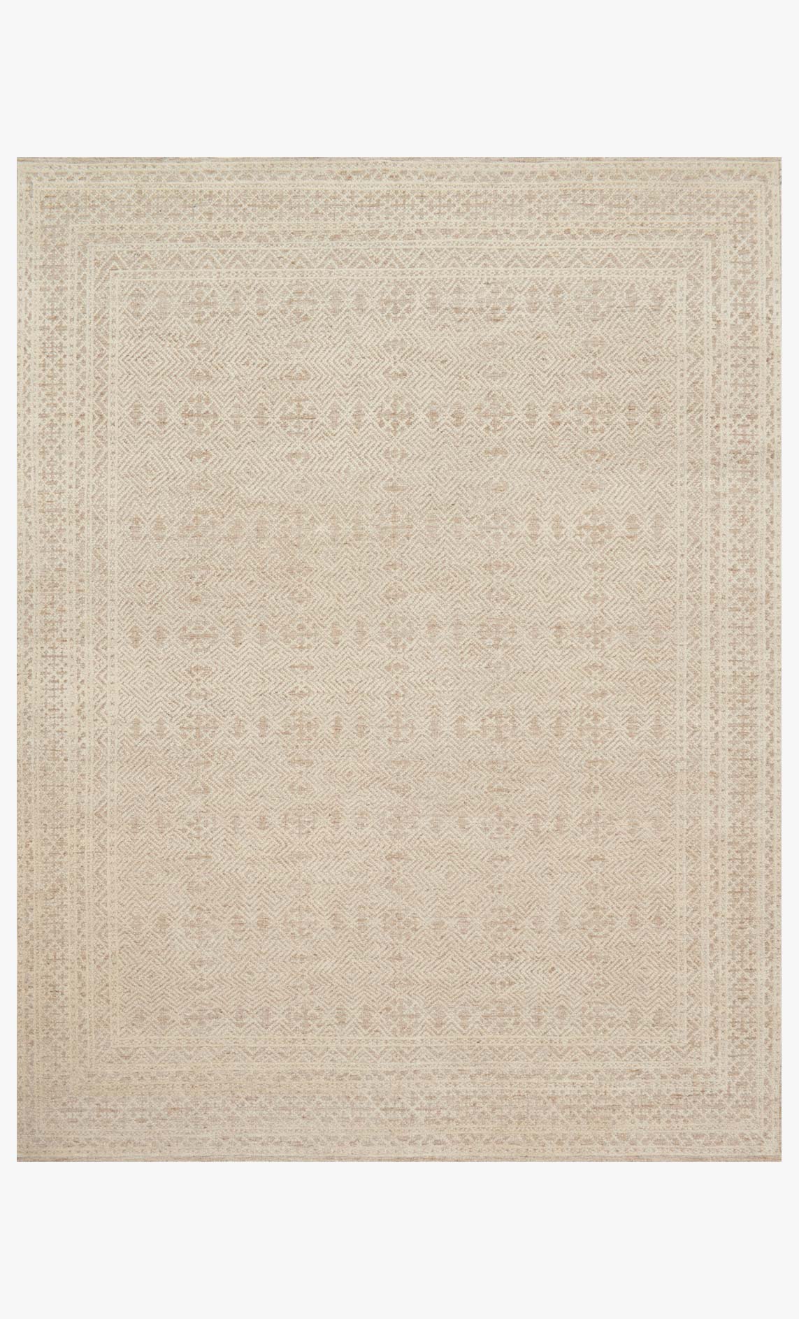 Loloi Origin OI-01 Oatmeal / Ivory area rug - image 1