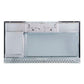 FORNO Fornace 30" 1.5 cu. ft. 300 CFM Over The Range Microwave in Black with Antique Brass Accents, FOTR3038-30BLK