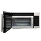 FORNO Fornace 30" 1.5 cu. ft. 300 CFM Over The Range Microwave in Stainless Steel, FOTR3038-30