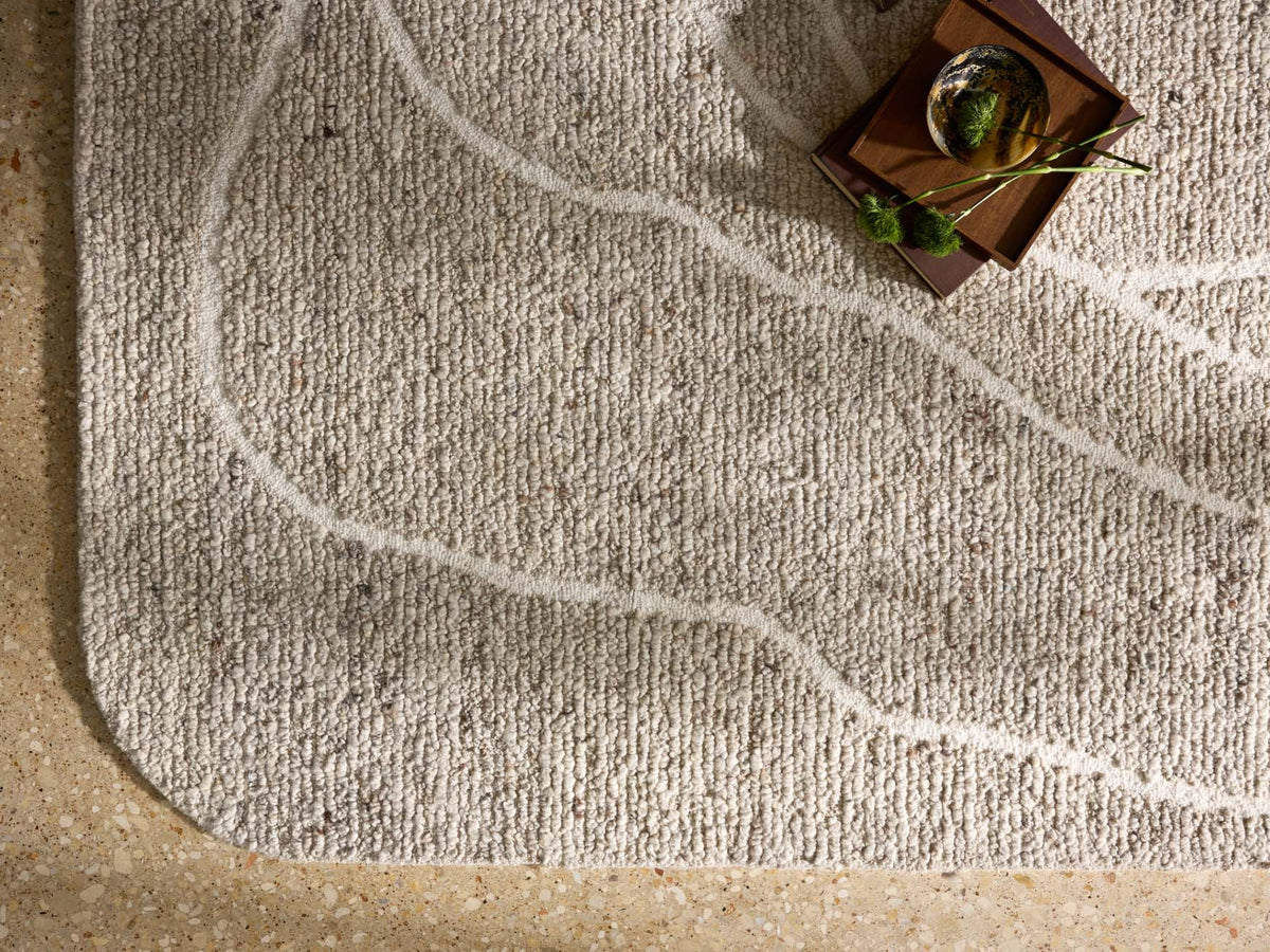 Loloi Otis OTT-01 Oatmeal / Ivory area rug - image 4