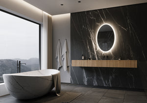 Paris Mirror 24" x 36" Oval Backlit Mirror 6000K