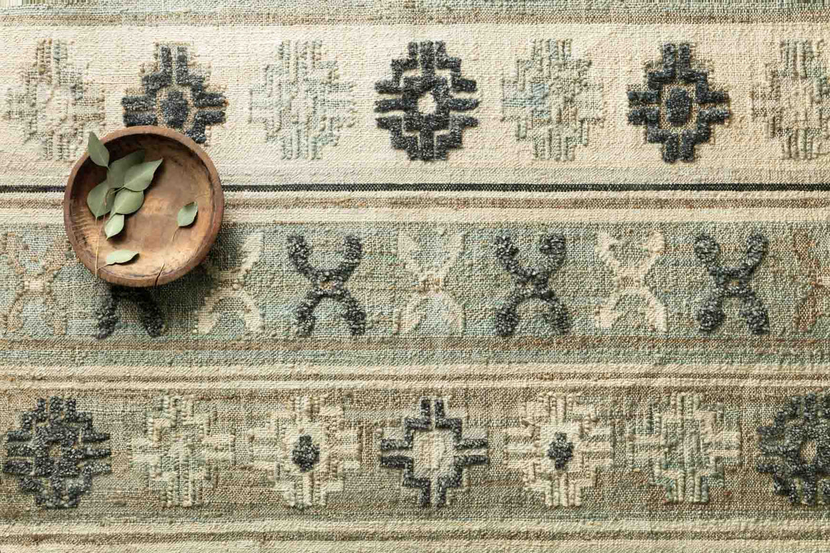 Loloi Owen OW-01 Aqua / Ink area rug - image 2
