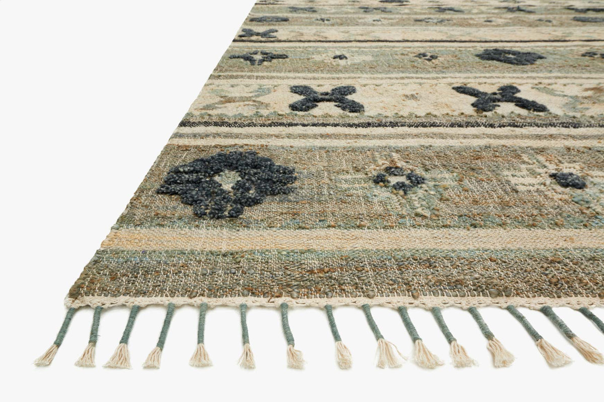 Loloi Owen OW-01 Aqua / Ink area rug - image 5