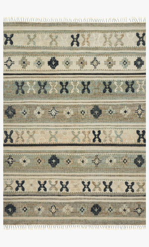 Loloi Owen OW-01 Aqua / Ink area rug - image 1