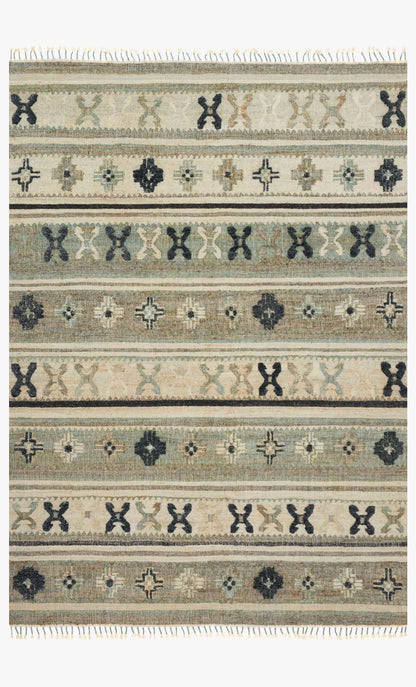 Loloi Owen OW-01 Aqua / Ink area rug - image 1