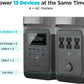 EcoFlow Package - DELTA 1300 Portable Power Station (1260Wh) and 1 x Bifacial Portable Solar Panel (220W)