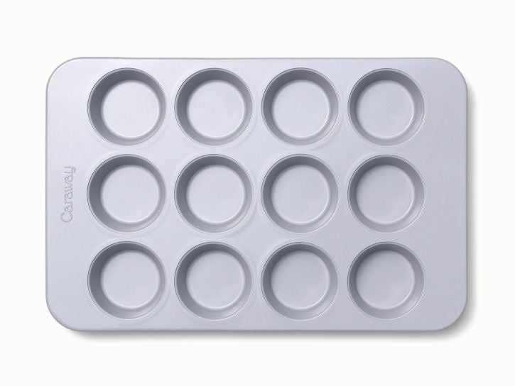 Caraway Muffin Pan in White