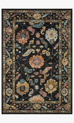 Loloi Padma PMA-01 Black / Multi area rug - image 1