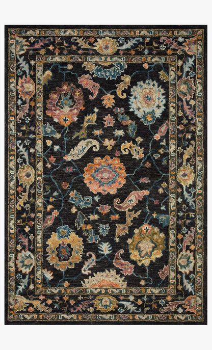 Loloi Padma PMA-01 Black / Multi area rug - image 1
