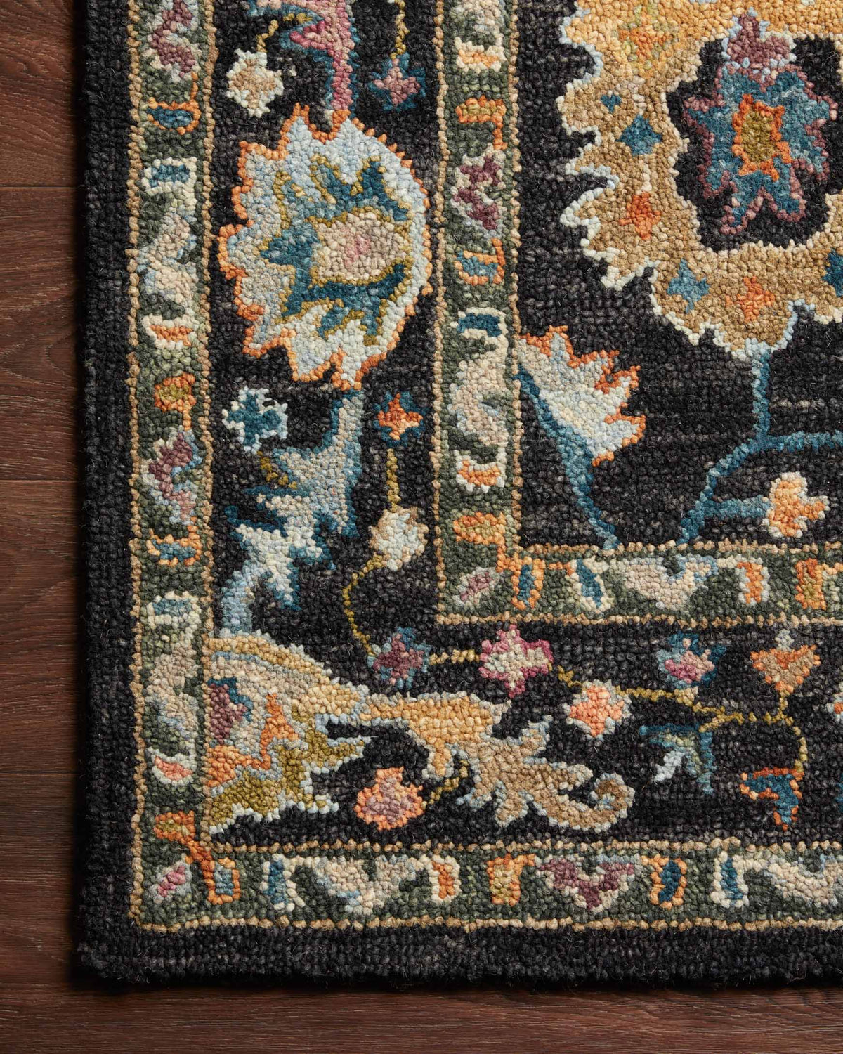 Loloi Padma PMA-01 Black / Multi area rug - image 4