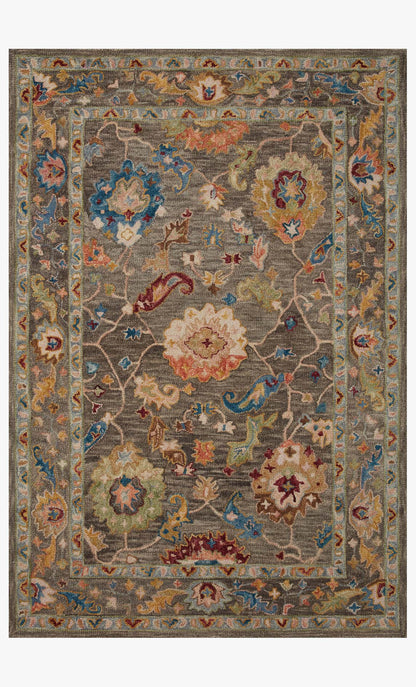 Loloi Padma PMA-01 Charcoal / Multi area rug - image 1