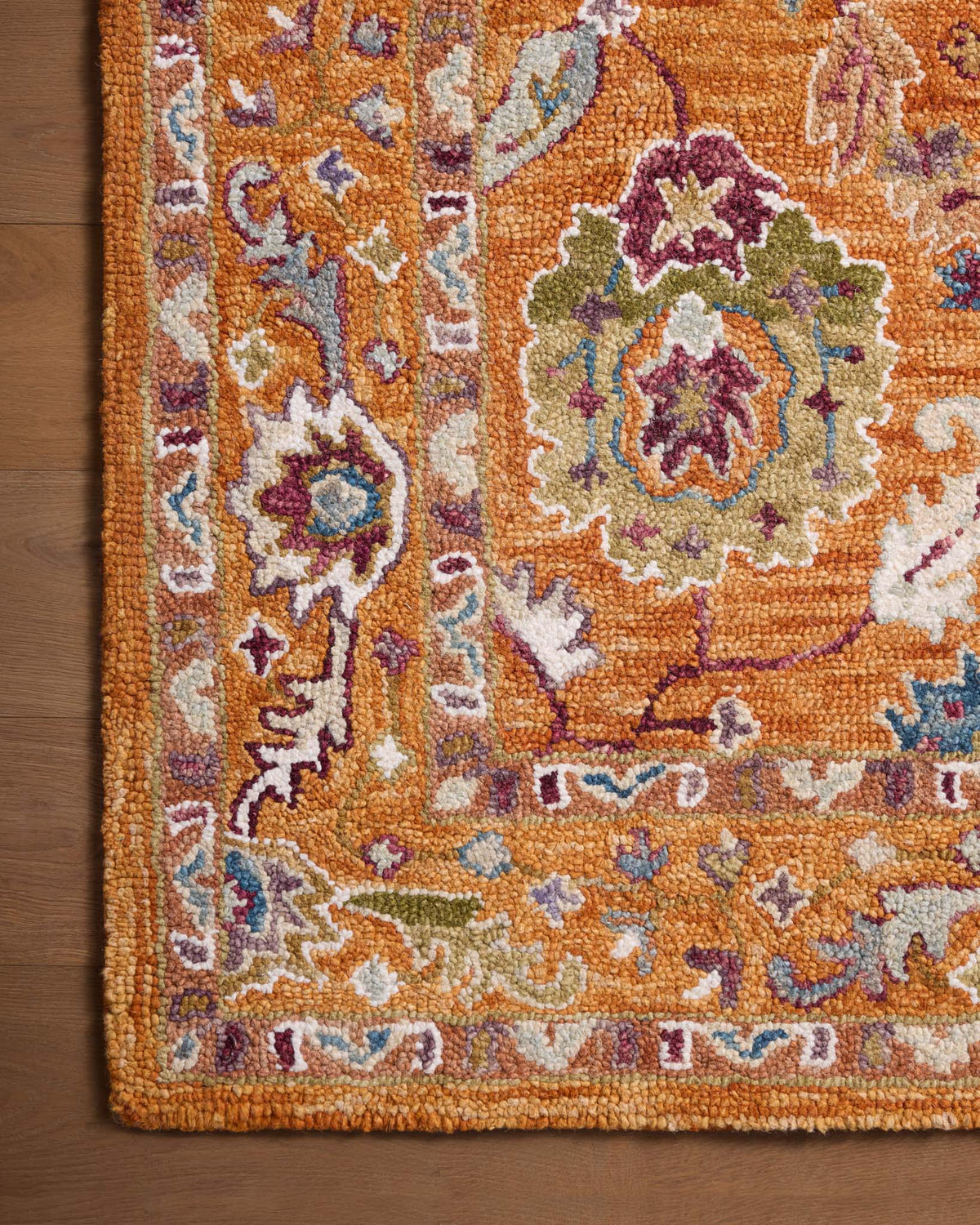Loloi Padma PMA-01 Orange / Multi area rug - image 2