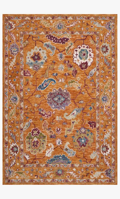 Loloi Padma PMA-01 Orange / Multi area rug - image 1