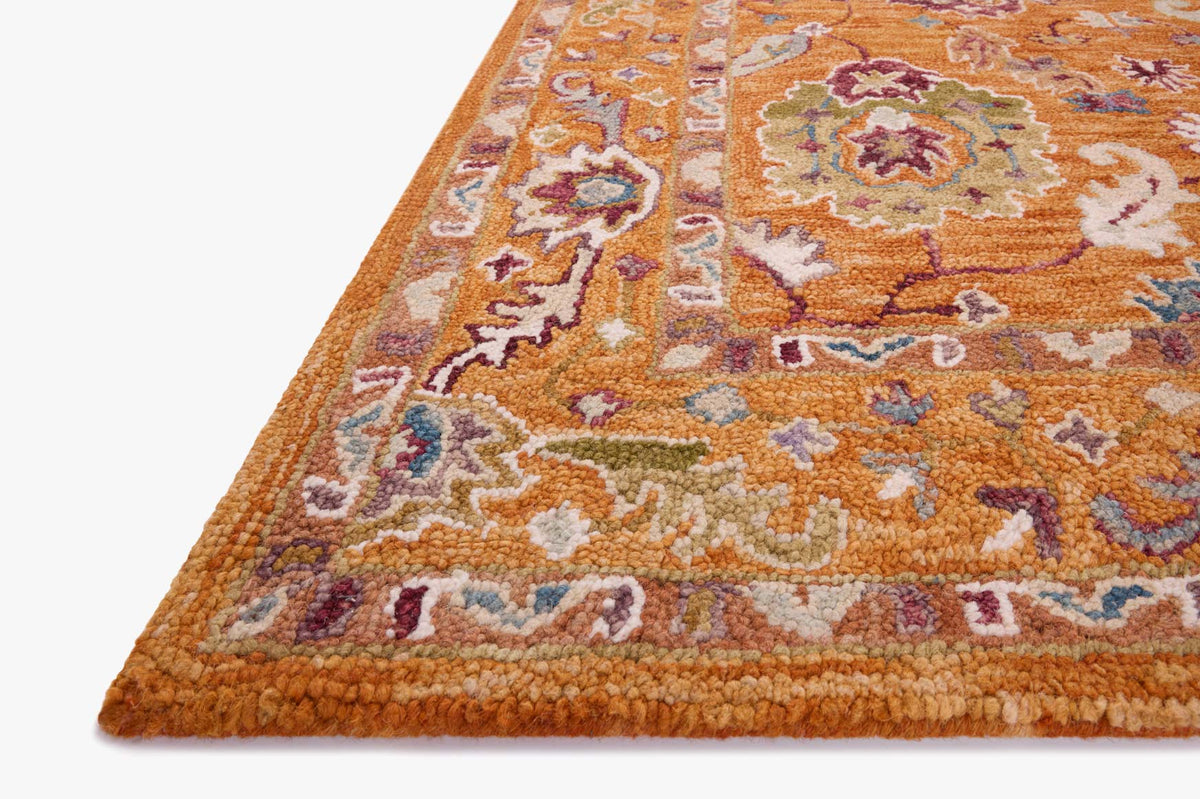 Loloi Padma PMA-01 Orange / Multi area rug - image 3