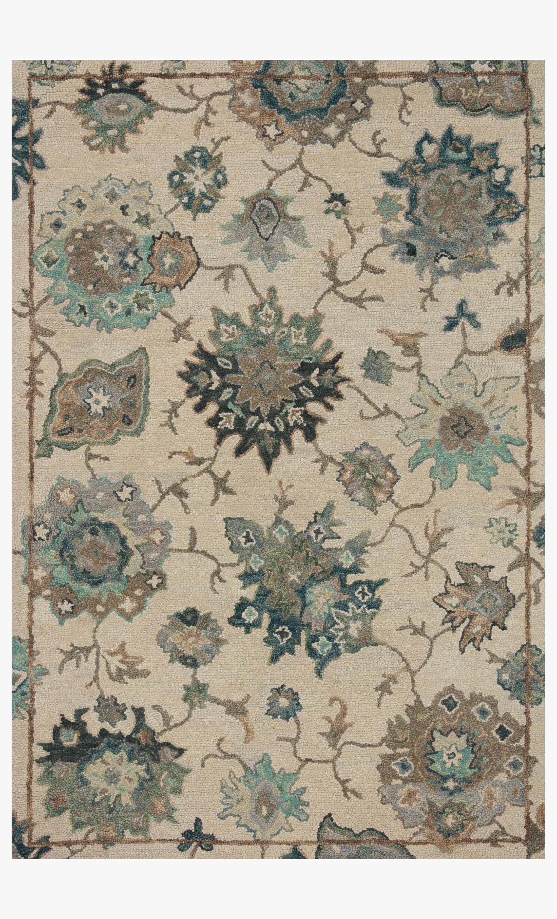 Loloi Padma PMA-03 Ivory / Blue area rug - image 1
