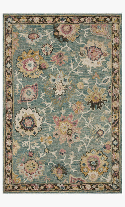 Loloi Padma PMA-04 Teal / Multi area rug - image 1