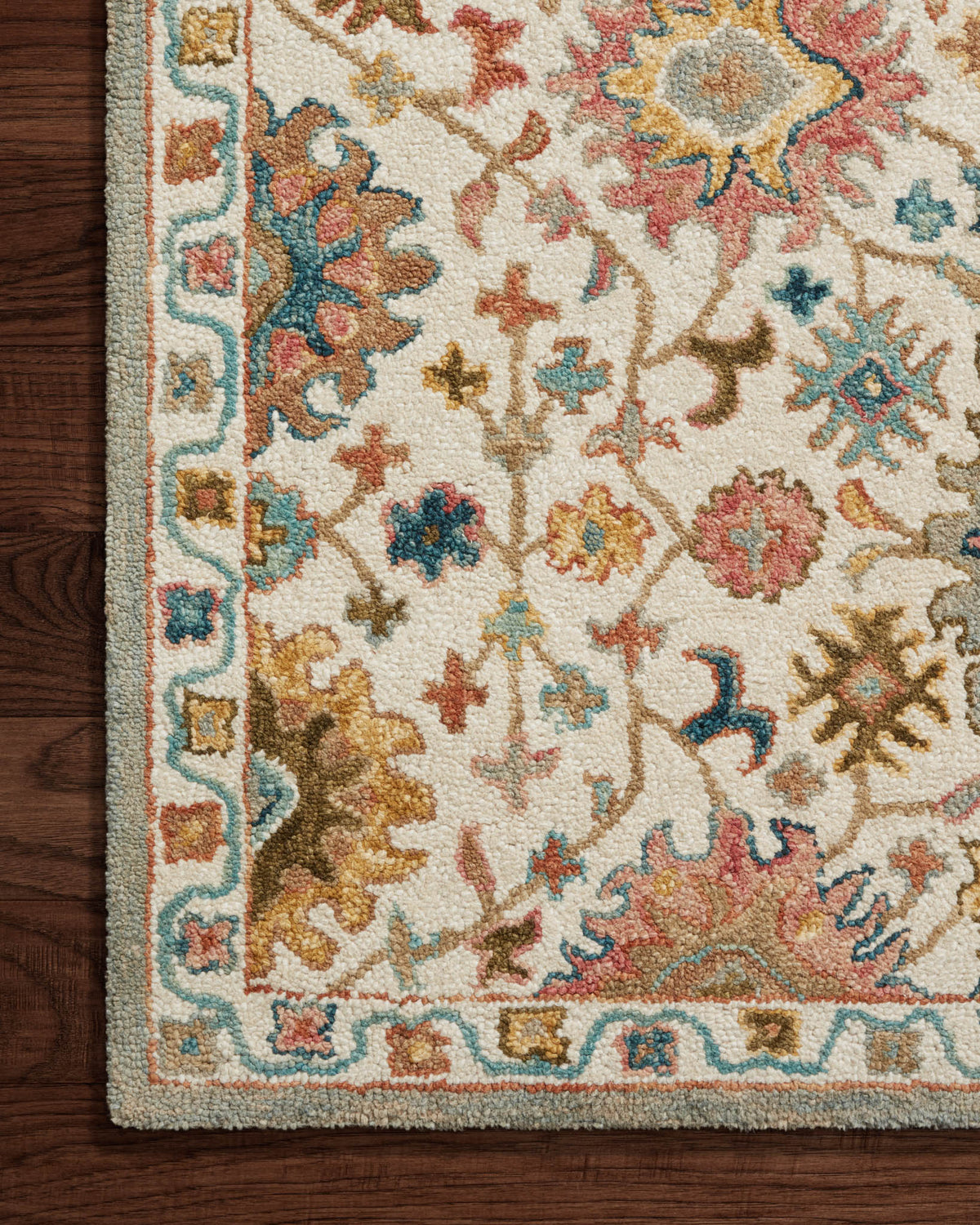 Loloi Padma PMA-05 Ivory / Multi area rug - image 3