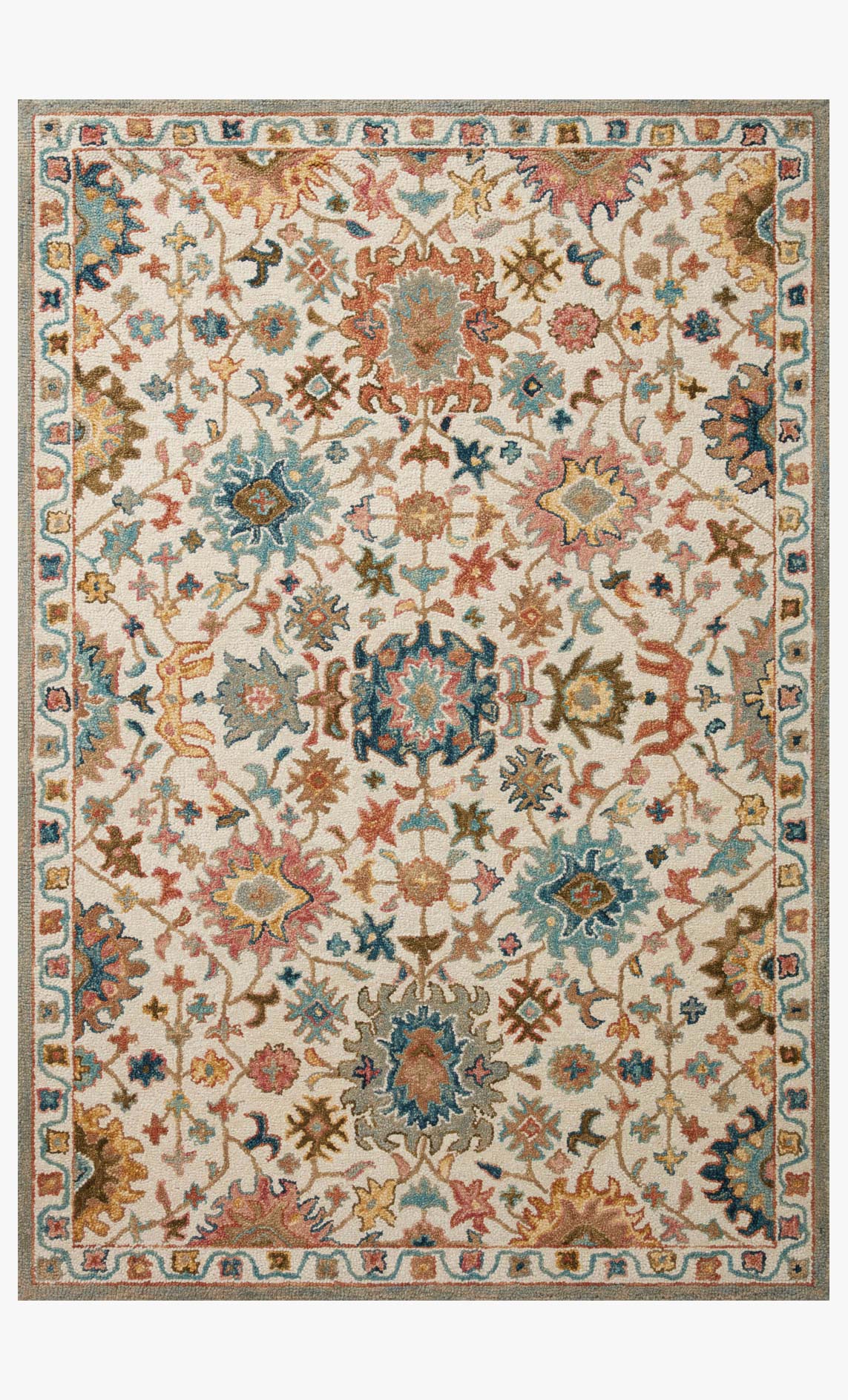 Loloi Padma PMA-05 Ivory / Multi area rug - image 1