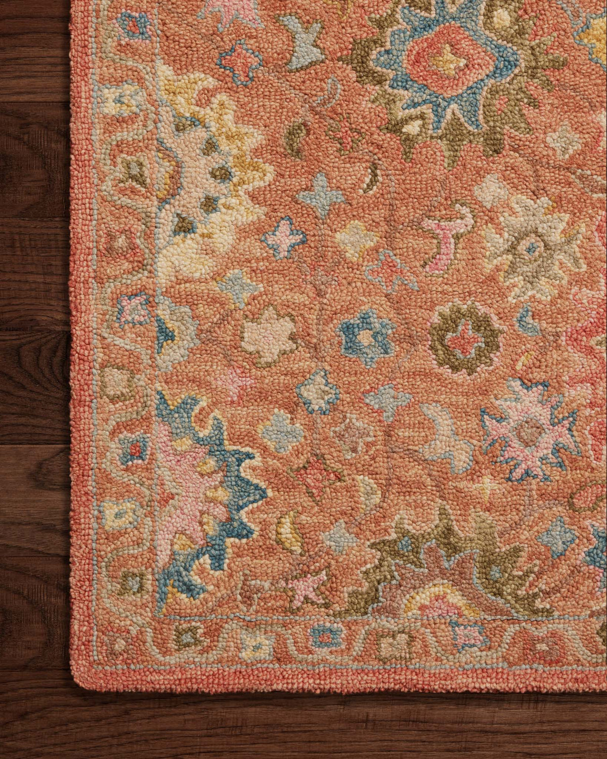 Loloi Padma PMA-05 Terracotta / Multi area rug - image 3