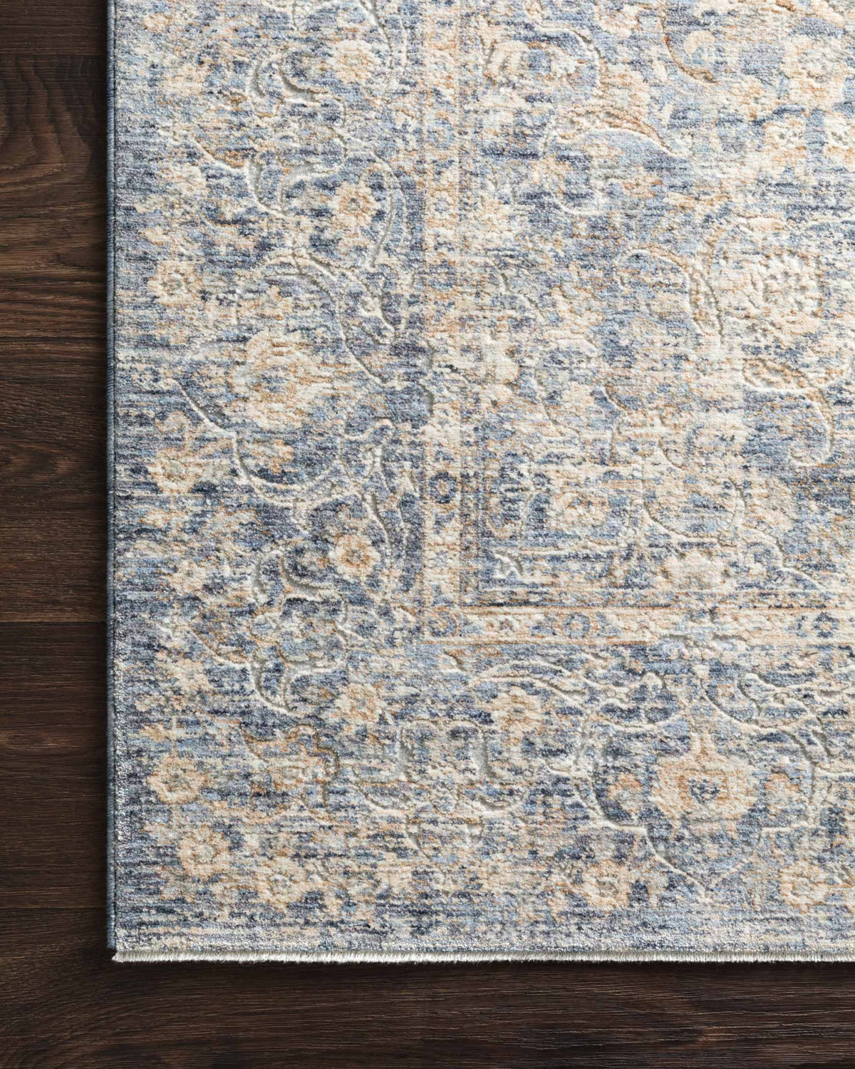 Loloi Pandora PAN-01 Blue / Gold area rug - image 3