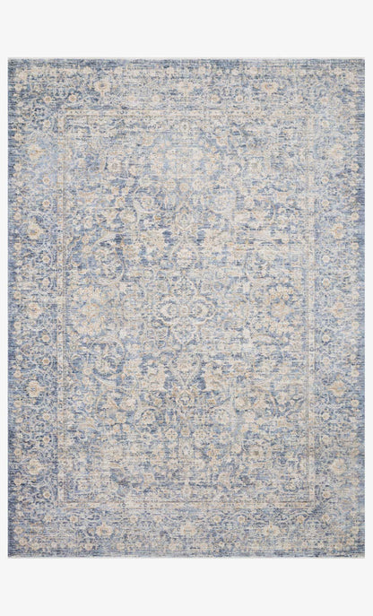 Loloi Pandora PAN-01 Blue / Gold area rug - image 1