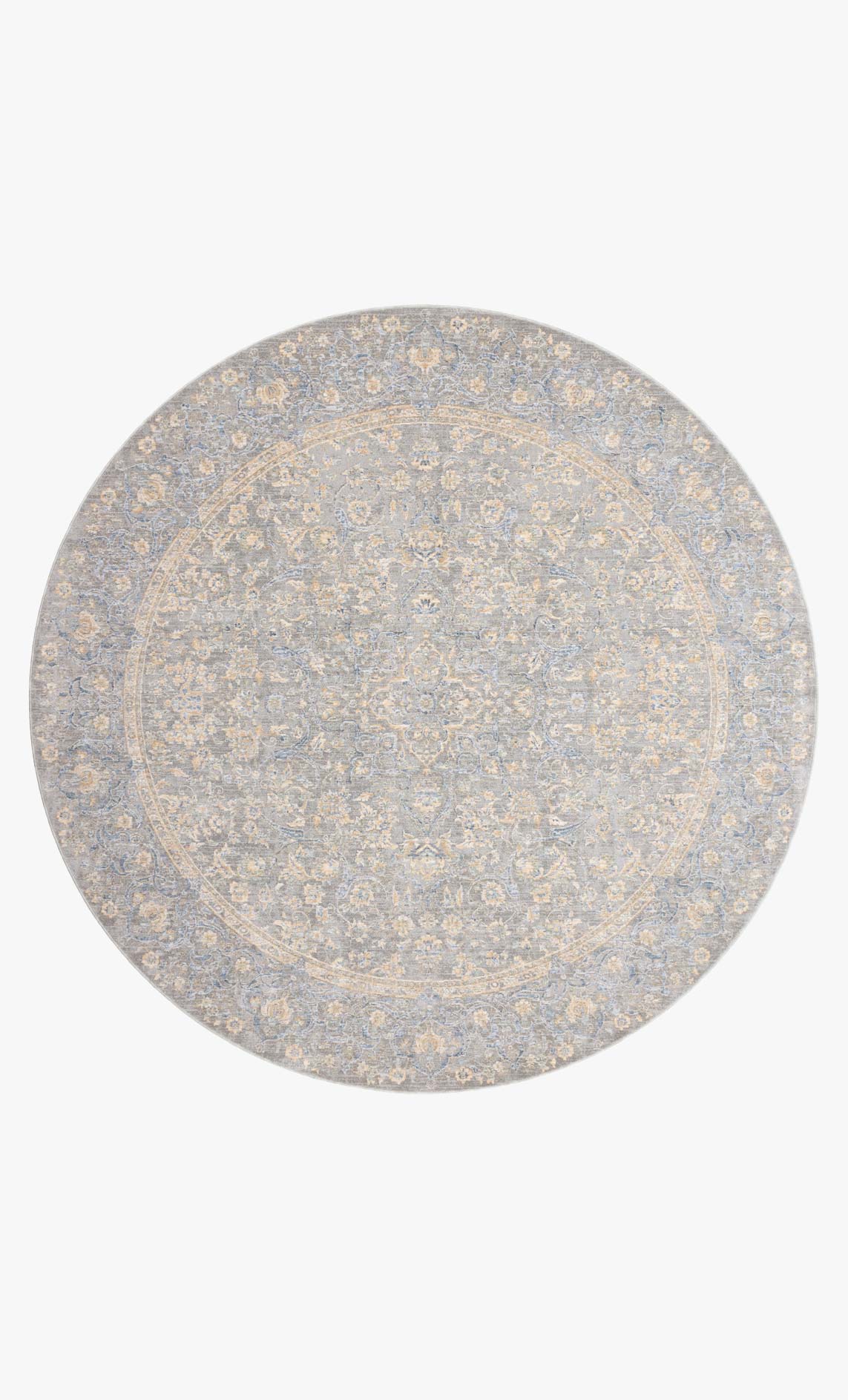 Loloi Pandora PAN-01 Stone / Gold area rug - image 5