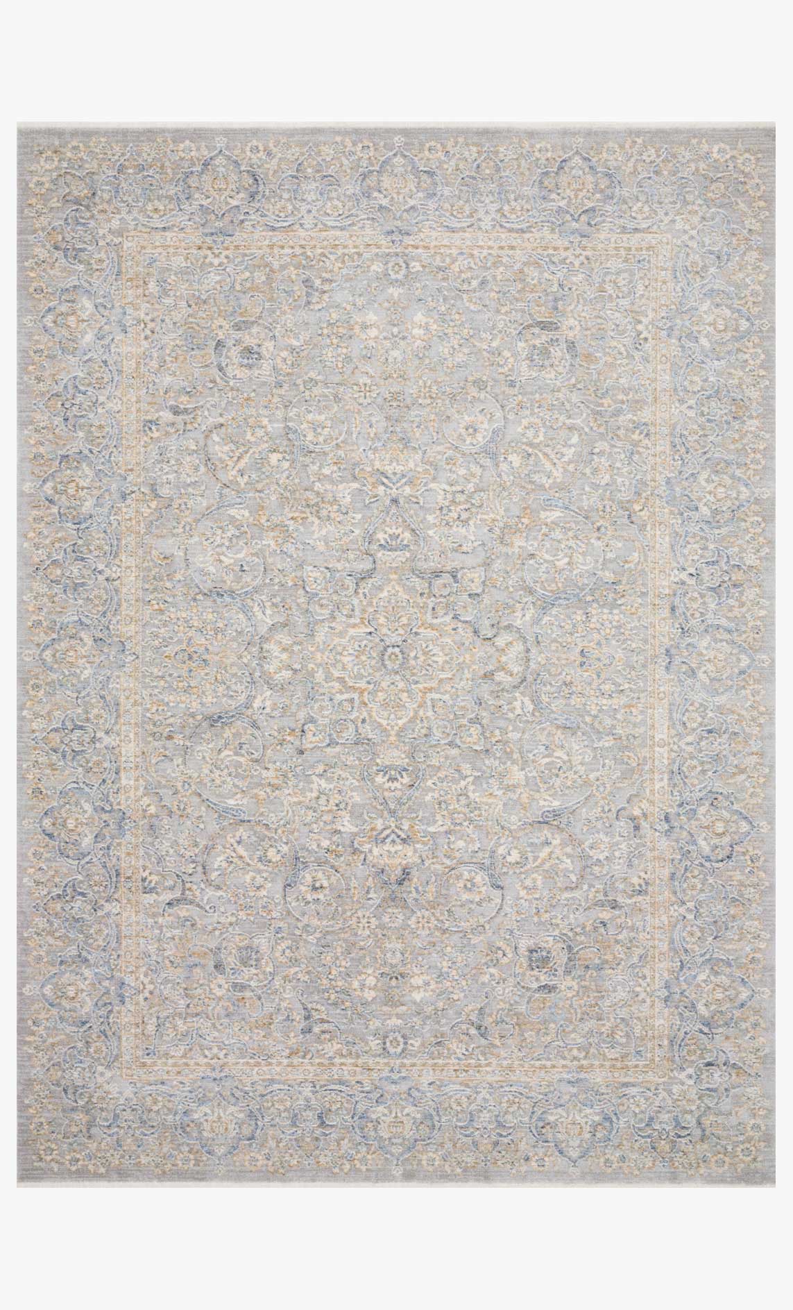 Loloi Pandora PAN-01 Stone / Gold area rug - image 1
