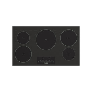 THOR Kitchen 36" Induction Cooktop with 5 Elements, PIH36