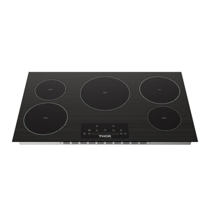 THOR Kitchen 36" Induction Cooktop with 5 Elements, PIH36