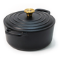 Induction Hardware Forge Collection 10” Cast Iron Dutch Oven - Orion Black