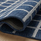 Loloi Rugs Chris x Loves Julia Collection Rug in Navy and Silver - 8'6" x 11'6"