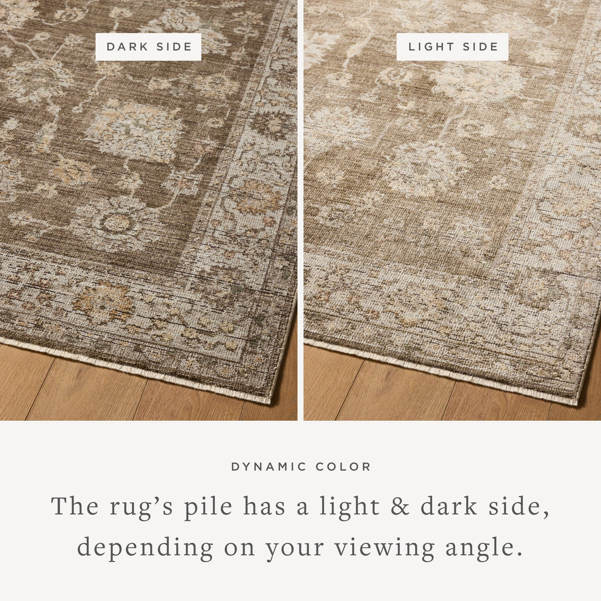 Loloi Priscilla PRL-01 Bark / Ivory area rug - image 3