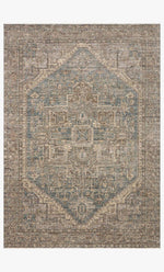 Loloi Priscilla PRL-04 Blue / Bark area rug - image 1